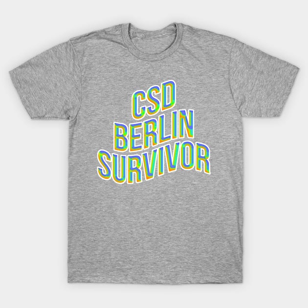 CSD Berlin Survivor T-Shirt by AizaBreathe